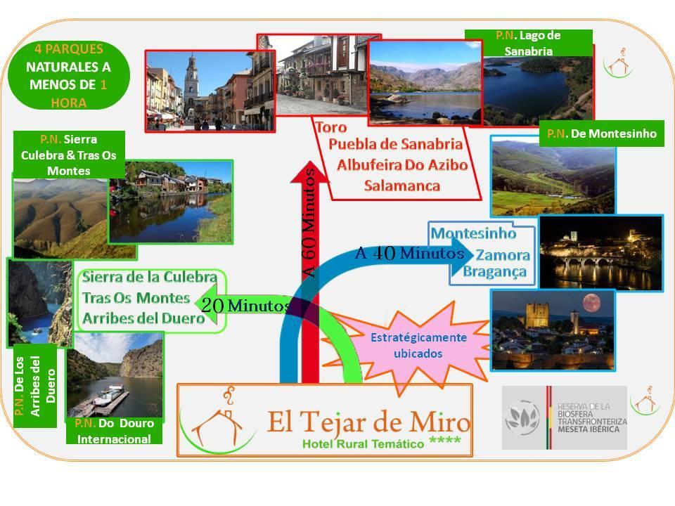 Hotel Rural El Tejar De Miro Ceadea Buitenkant foto